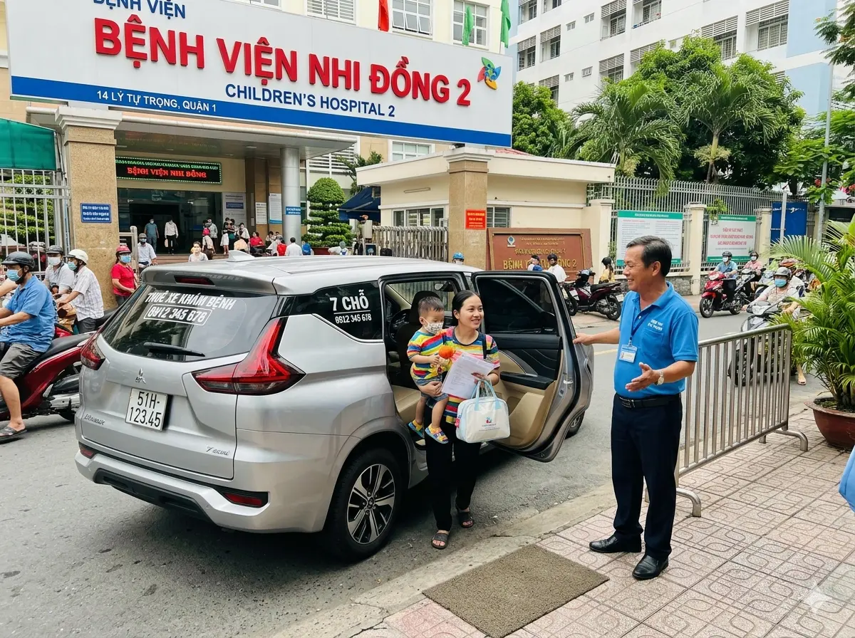thuê bao xe đi khám chữa bệnh