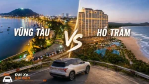 so sánh Vũng tàu với Hồ Tràm
