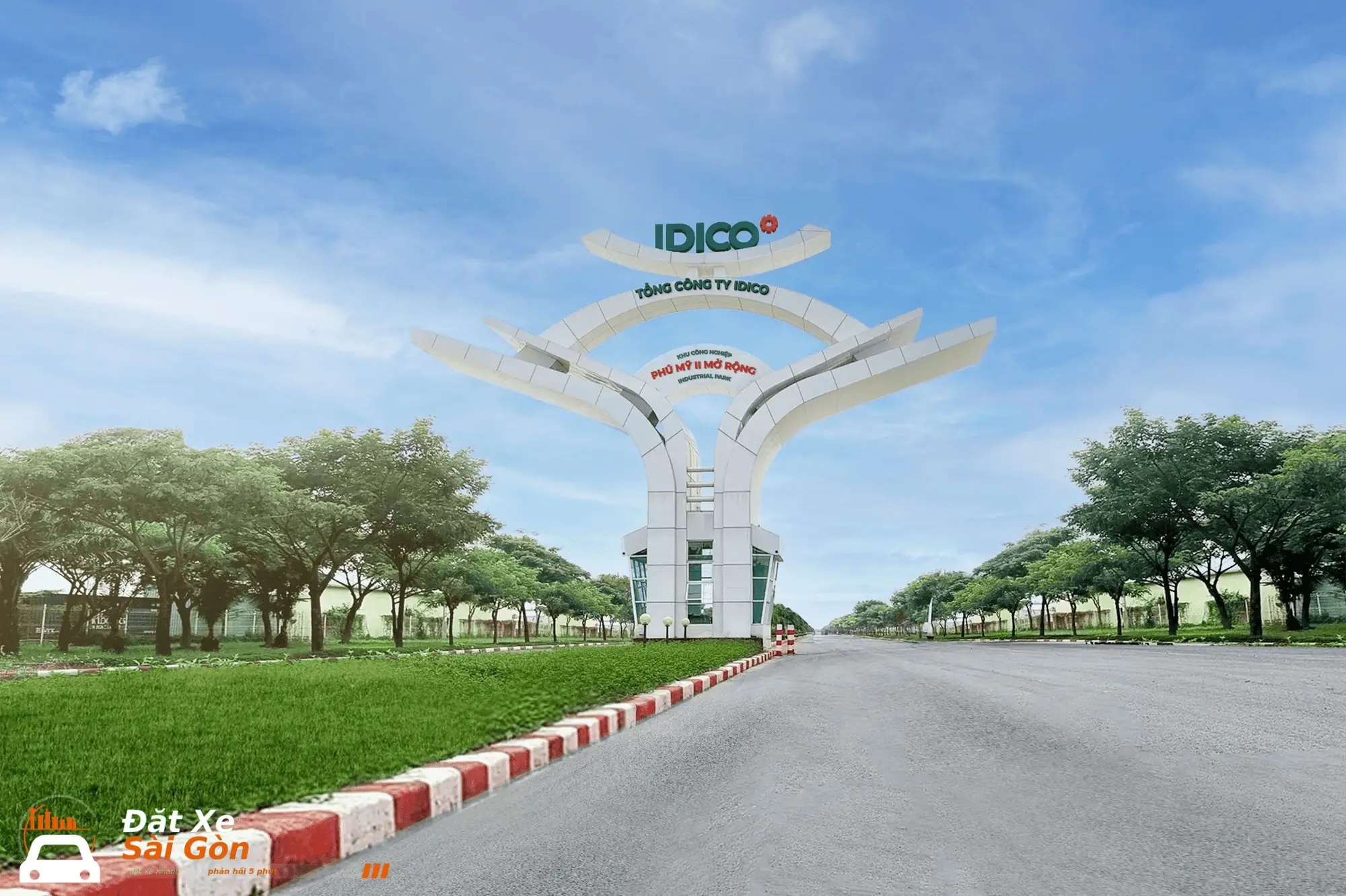 Thuê xe đi KCN Phú Mỹ