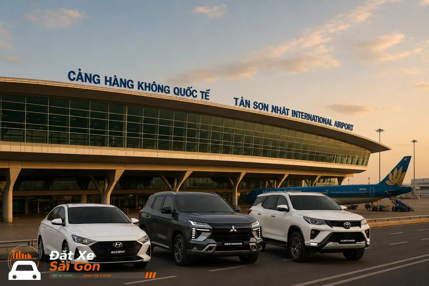Xe sân bay Tân Sơn Nhất đi Bà Rịa Vũng Tàu - Đặt Xe Sài Gòn