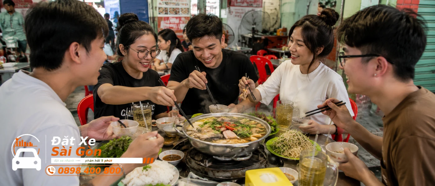 Nhóm 4 người thuê xe đi Vũng Tàu chia tiền hợp lý