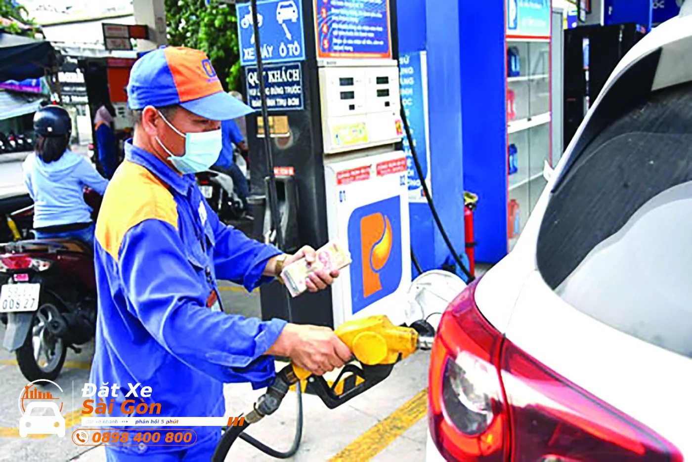 Tiền xăng khi tự lái xe từ HCM đi Vũng Tàu